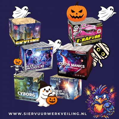Halloween cake pakket
