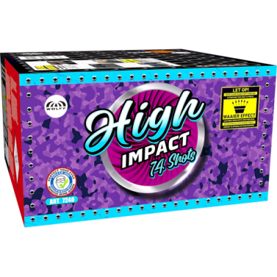 High Impact / Flying Vanguard (gratis artikel € 500 - € 750) uitgezonderd stuntartikelen