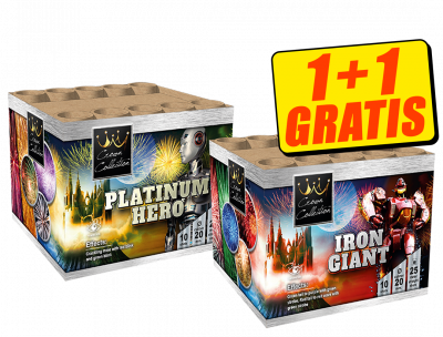 Iron Giant & Platinum Hero