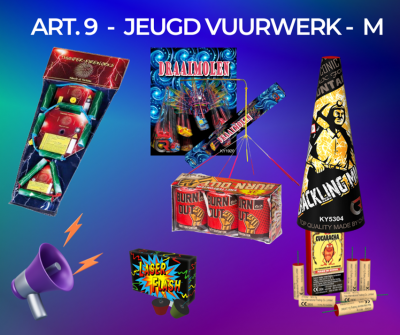 Jeugd vuurwerk - M| Art. 9