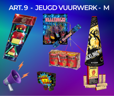 Jeugd vuurwerk - M| Art. 9