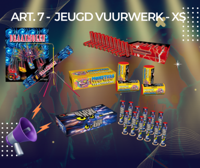 Jeugd vuurwerk - XS | Art. 7