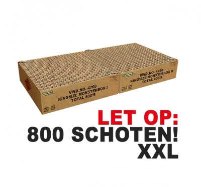 KINGSIZE MONSTERBOX 800's