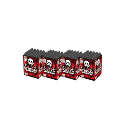 Scream 25sh  (4 fluitbakjes voor de prijs van 2)