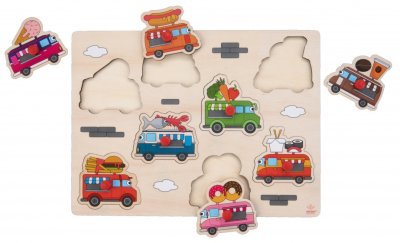 Knop puzzel ''Foodtruck'' klein