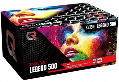 Legend 500 | 70 shots | Art. 3505