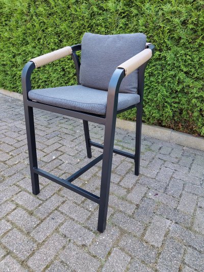 Barstoel Rimini zwart
