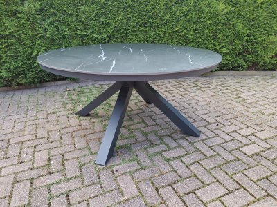 Tafel Portoro Ø158cm