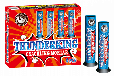Thunderking Titanium crackling 4stuks