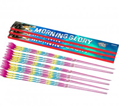 Morning Glory / Gekleurde sterretjes - 18 stuks