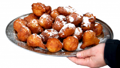 Oliebollen zonder rozijnen  (kunnen niet aangeschaft worden icm vuurwerk!)