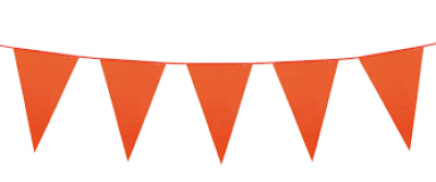 oranje vlaggenlijn