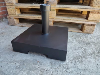 Parasolvoet 30KG Zwart