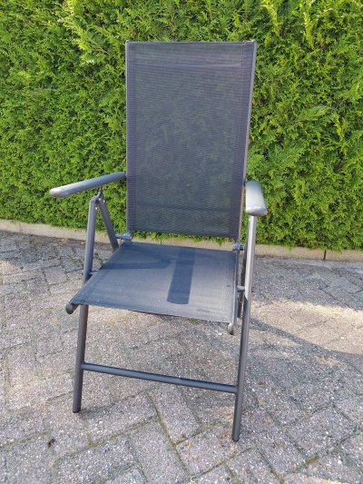Vouwstoel Ambiance Zwart Frame
