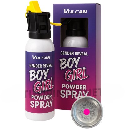 Powder Spray Gender Reveal [ROZE)