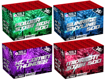 ACTIE PAKKET / 4 X 500 GRAM CAKE *SUPERACTIE!*