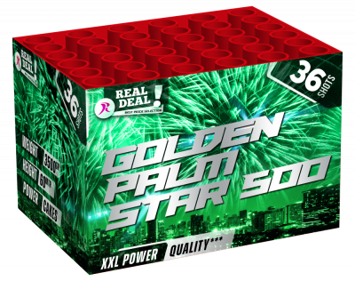 Golden palm star box 36 sh.