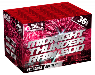 Midnight thunder rain box 36 sh.