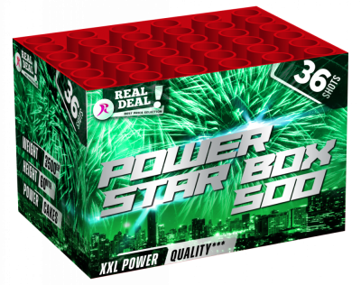 Power star box (Golden palm star box) 36 sh. *SUPERACTIE!*