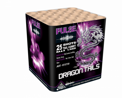 Pulse-Dragon Tails cake, 25 shots | Art. 3730