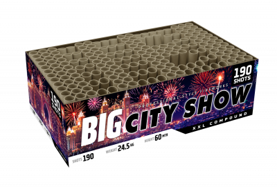 Big city show 30mm. 190 sh.