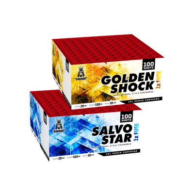 SALVO STAR & GOLDEN SHOCK FLOWERBEDS
