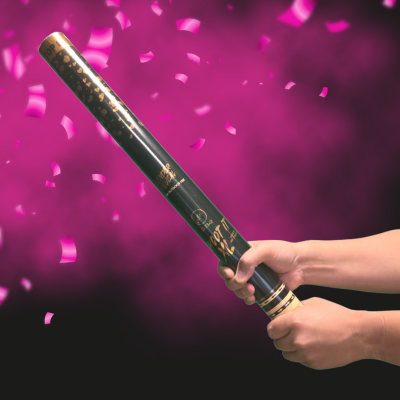 SHOOT-IT XL [Pink confetti + powder]