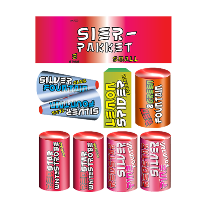 Sierpakket Small 8 delig