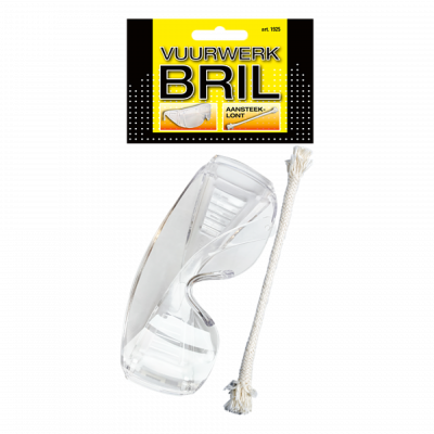 Veiligheidsbril en aansteeklont