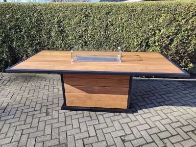 Bar vuurtafel 250x110