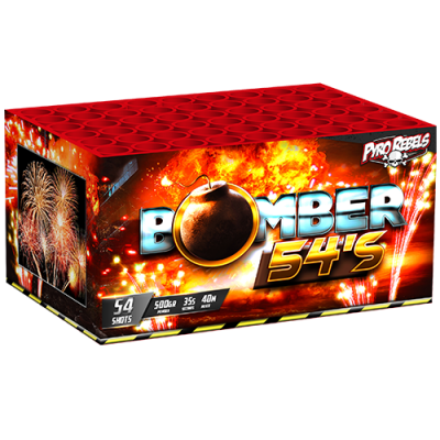 BOMBER, 54 shots
