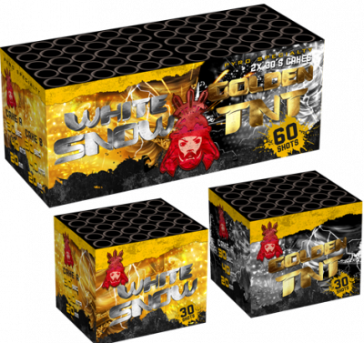 White snow & Golden TNT -> niet leverbaar -> Vervanger: SideWinder