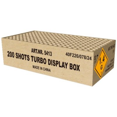 200 Shots Turbo Display Box