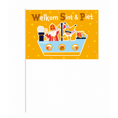 Zwaaivlag sint en piet