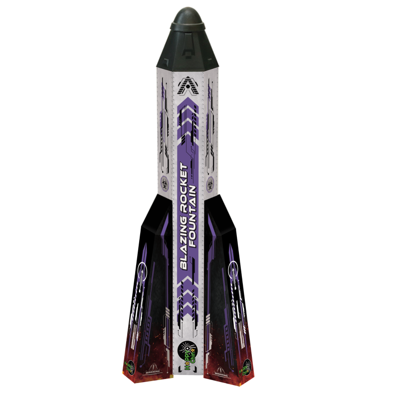 Blazing Rocket Fountain