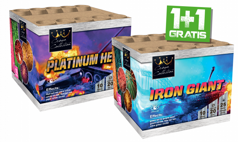 Iron Giant & Platinum Hero