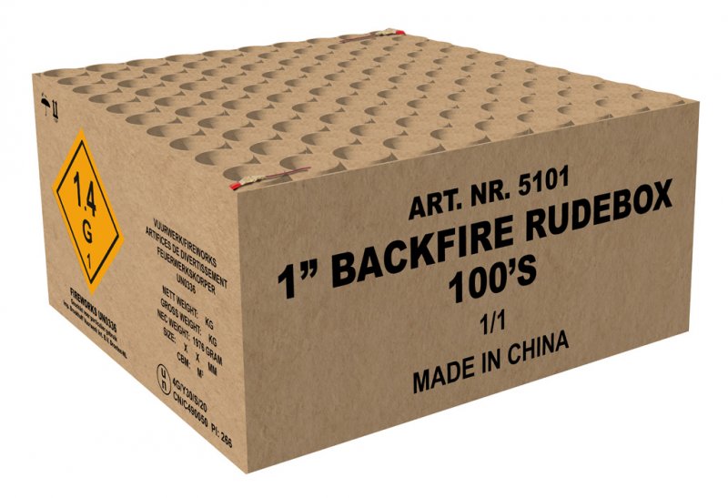 1'' Backfire Rudebox