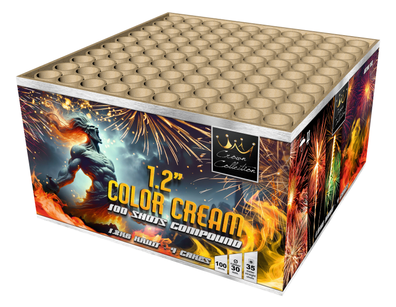1.2" Color Cream