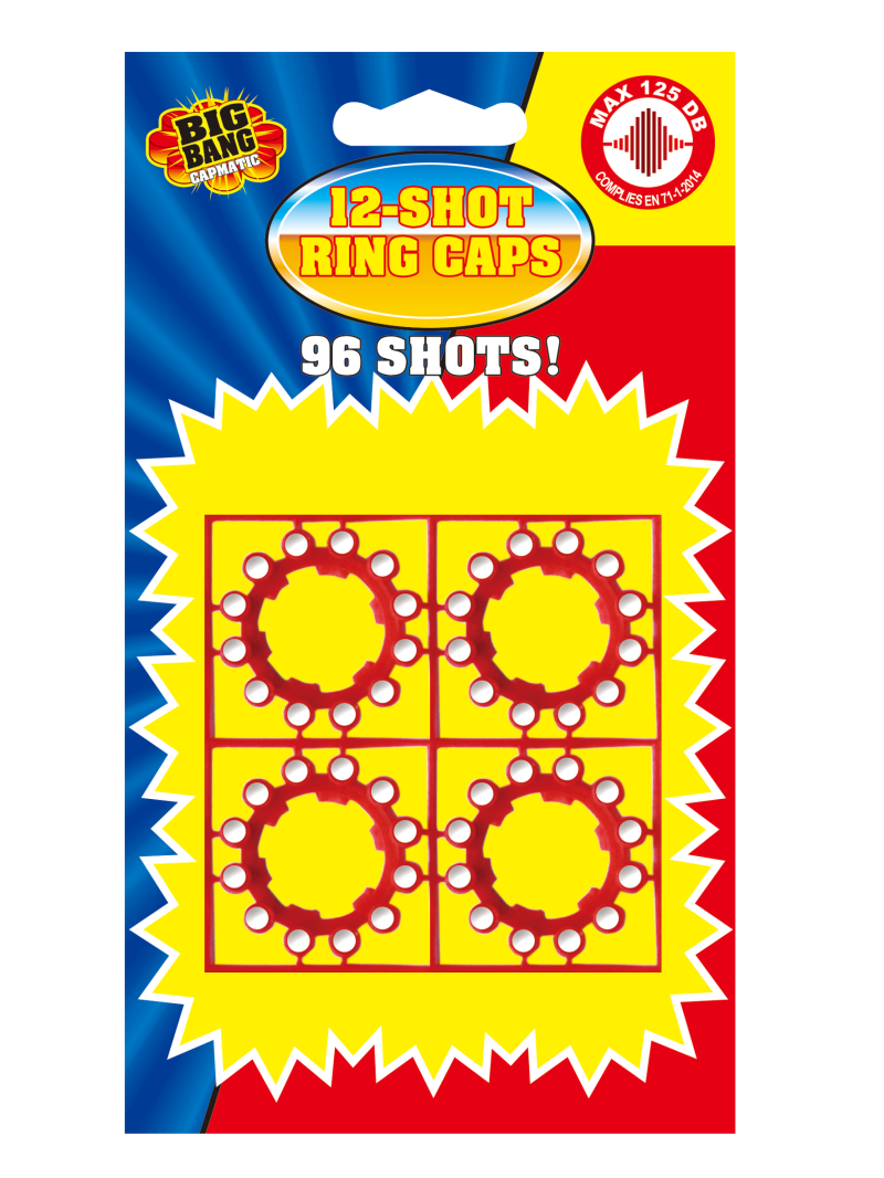 Amorces ringen 12 shots