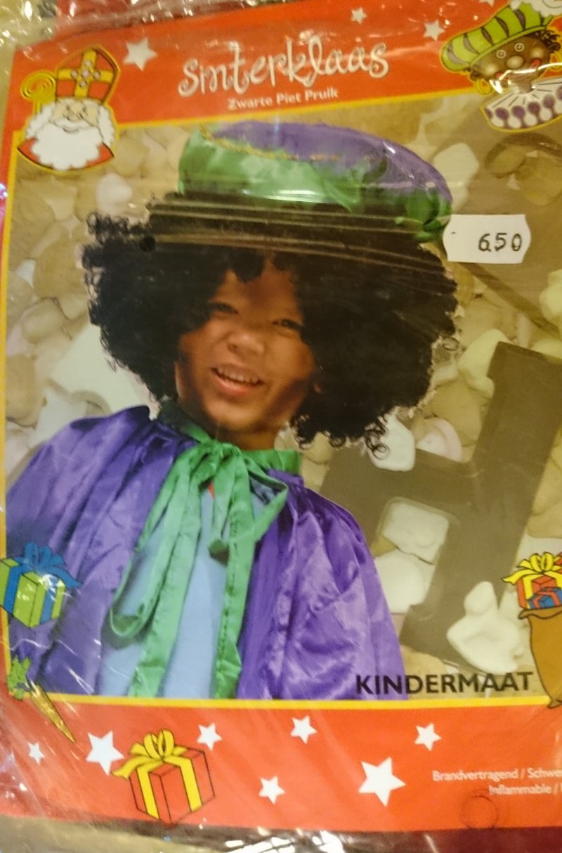 Kinder pieten pruik