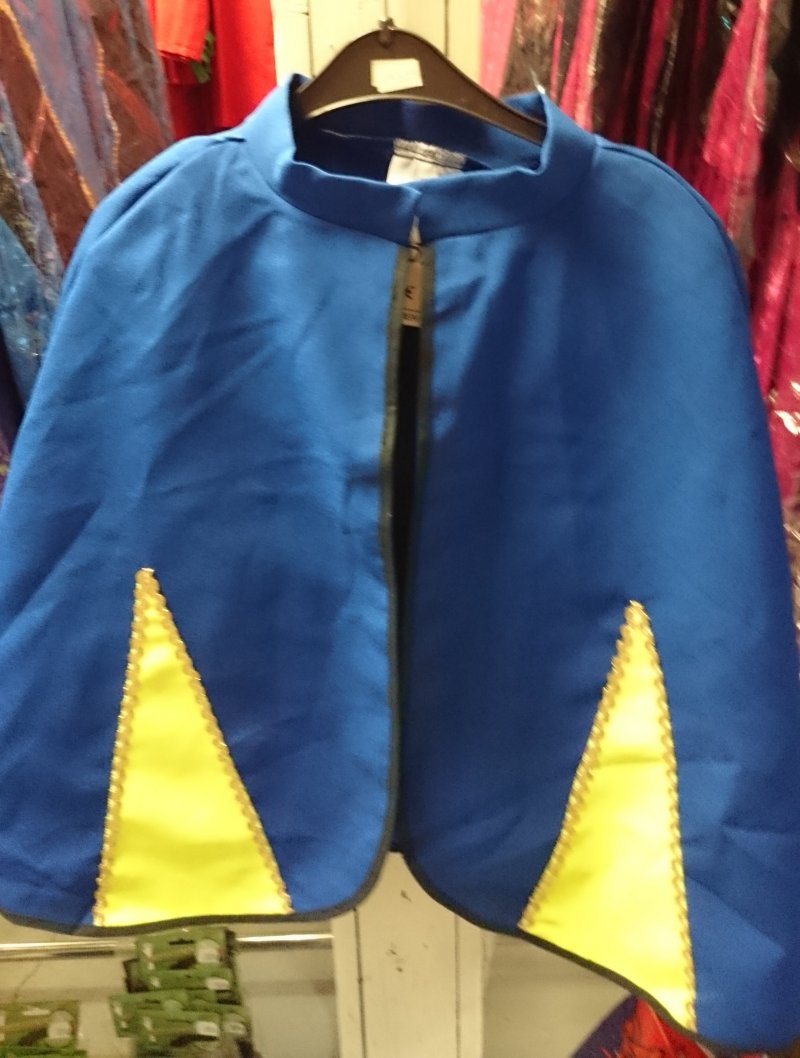 Kinder pietenpak cap/broek blauw-groen