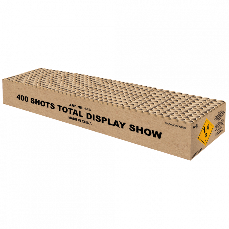 400 shots display show box