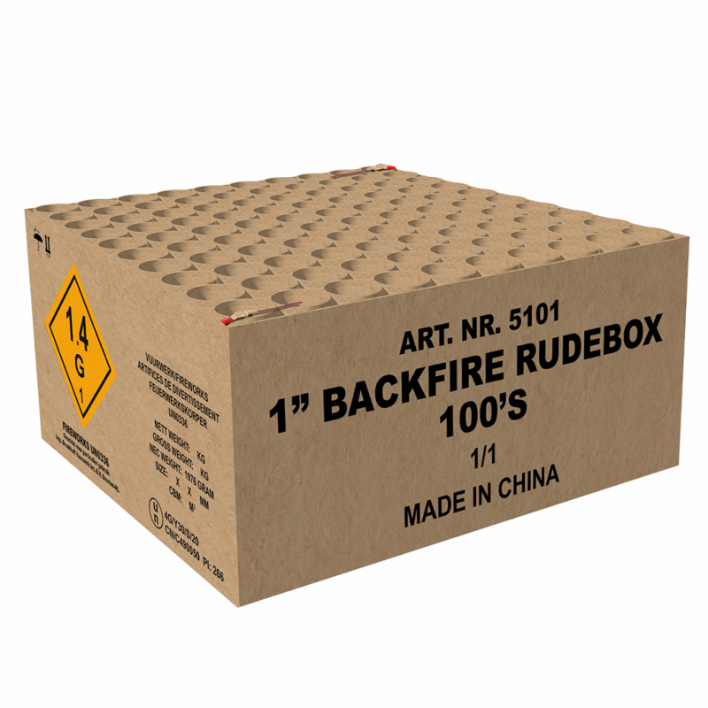 1" Backfire Rudebox