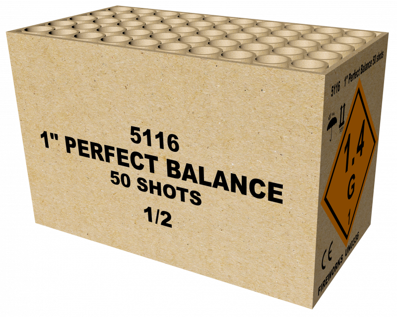 1" Perfect Balance 50shots