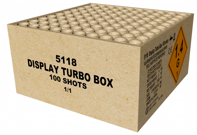 Display Turbo Box 100 Shots