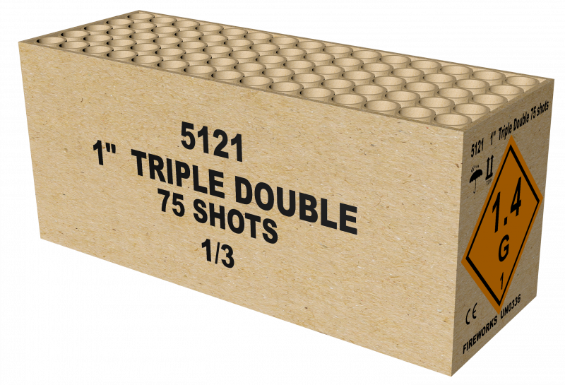1" Triple Double