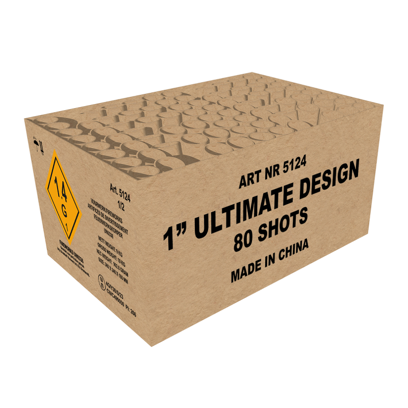 1" 80shots Ultimate Design