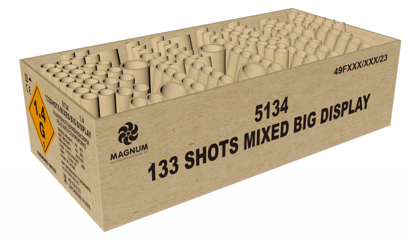 133 Shots Mixed Big Display