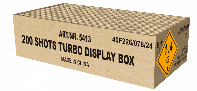 200 Shots Turbo Display Box