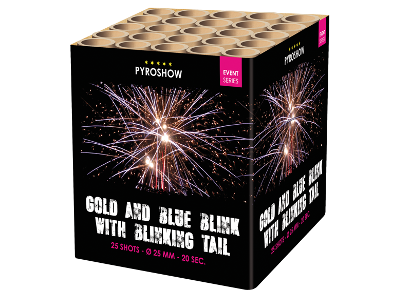Gold & Blue Blink w.Blue Blinking Tail